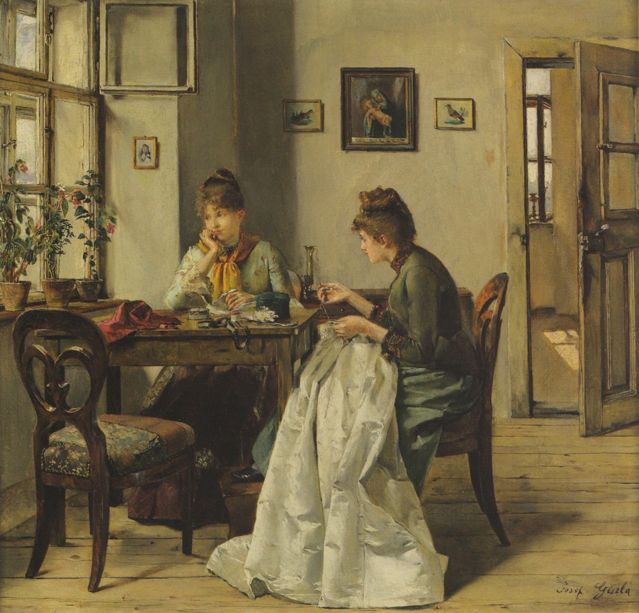 Die NaherinnEnglish: Seamstressn بواسطة جوزيف جيزيلا