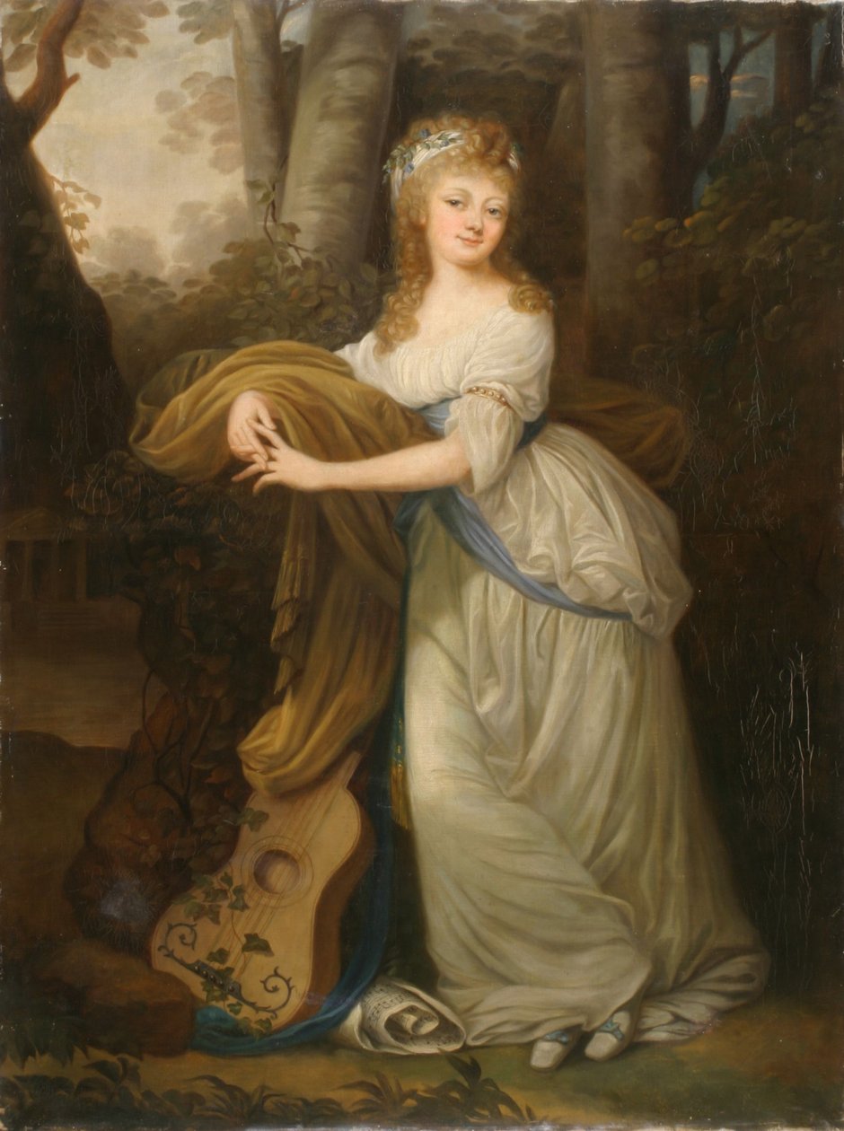 صورة شخصية لكريستينا ماغدالينا رادزيفيونا (1776-1796)، ابنة ميخائيل هيرونيم رادزيفيونا بواسطة جوزيف جراسي