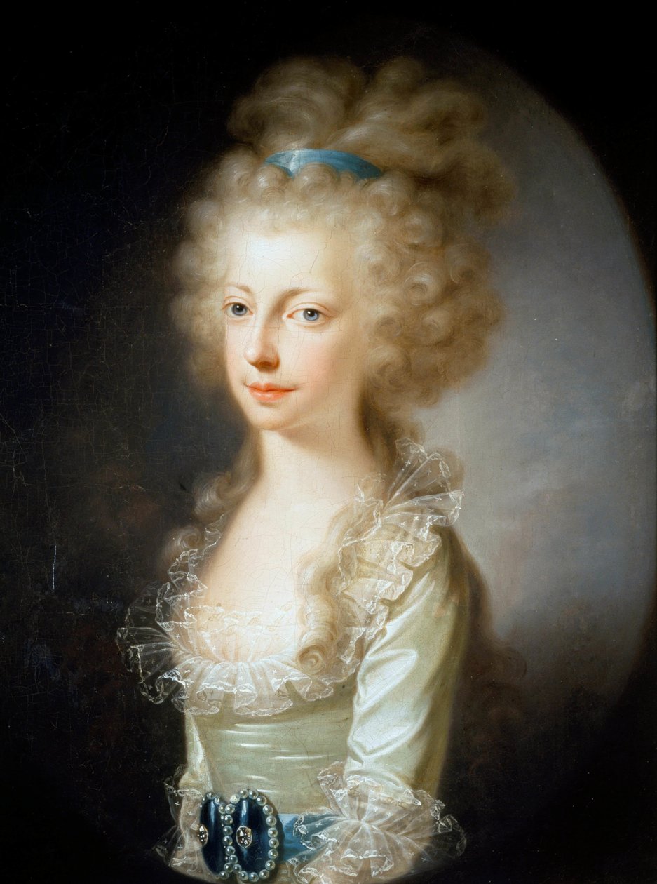 صورة لأرشيدوقة النمسا ماريا كليمنتينا 1777-1801 ، 1796. بواسطة جوزيف هيكل
