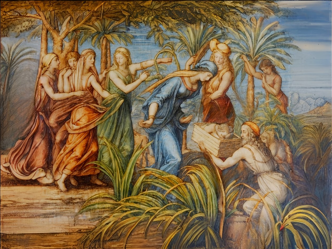 A2_Exodus_02_تم العثور على موسى بواسطة جوزيف جوهان مايكل