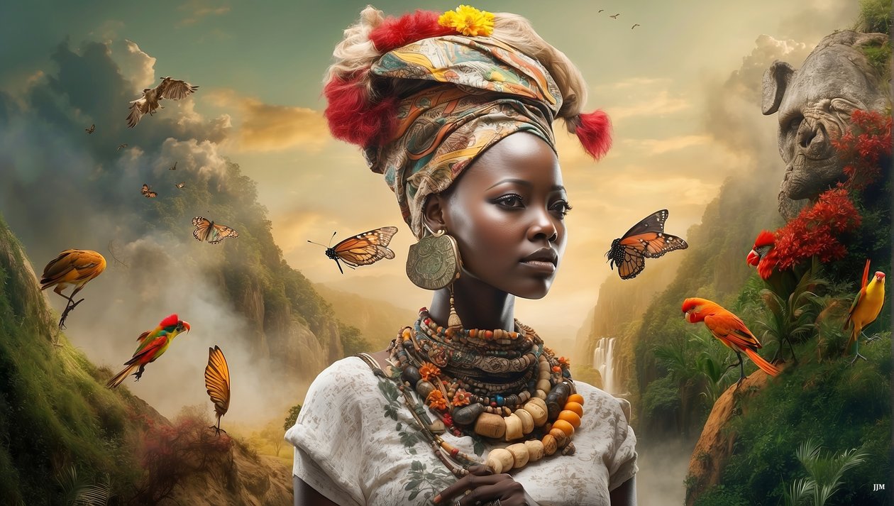 Dreamcore_dreamlike_scene-Africa_01 بواسطة جوزيف جوهان مايكل