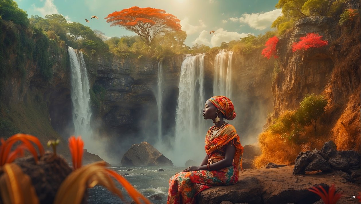 Dreamcore_dreamlike_scene-africa_04 بواسطة جوزيف جوهان مايكل