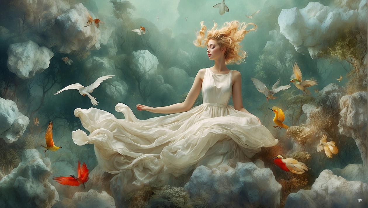 Dreamcore_dreamlike_scene-white_01 بواسطة جوزيف جوهان مايكل