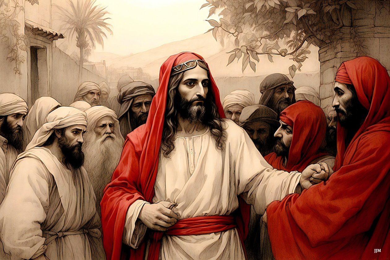 يسوع_خانه يهوذا_02 بواسطة جوزيف جوهان مايكل
