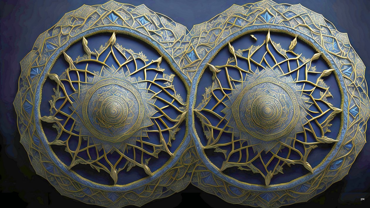 الماندالا: Egyptian element_01 بواسطة جوزيف جوهان مايكل