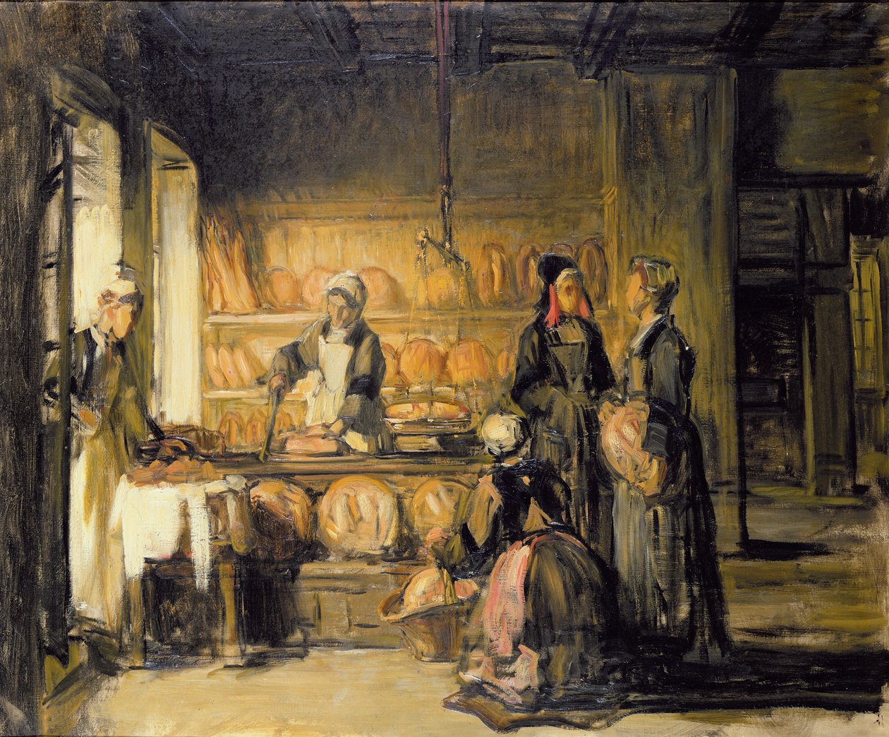 داخل بريتون بولانجيري ، ج 1906 بواسطة جوزيف بيل