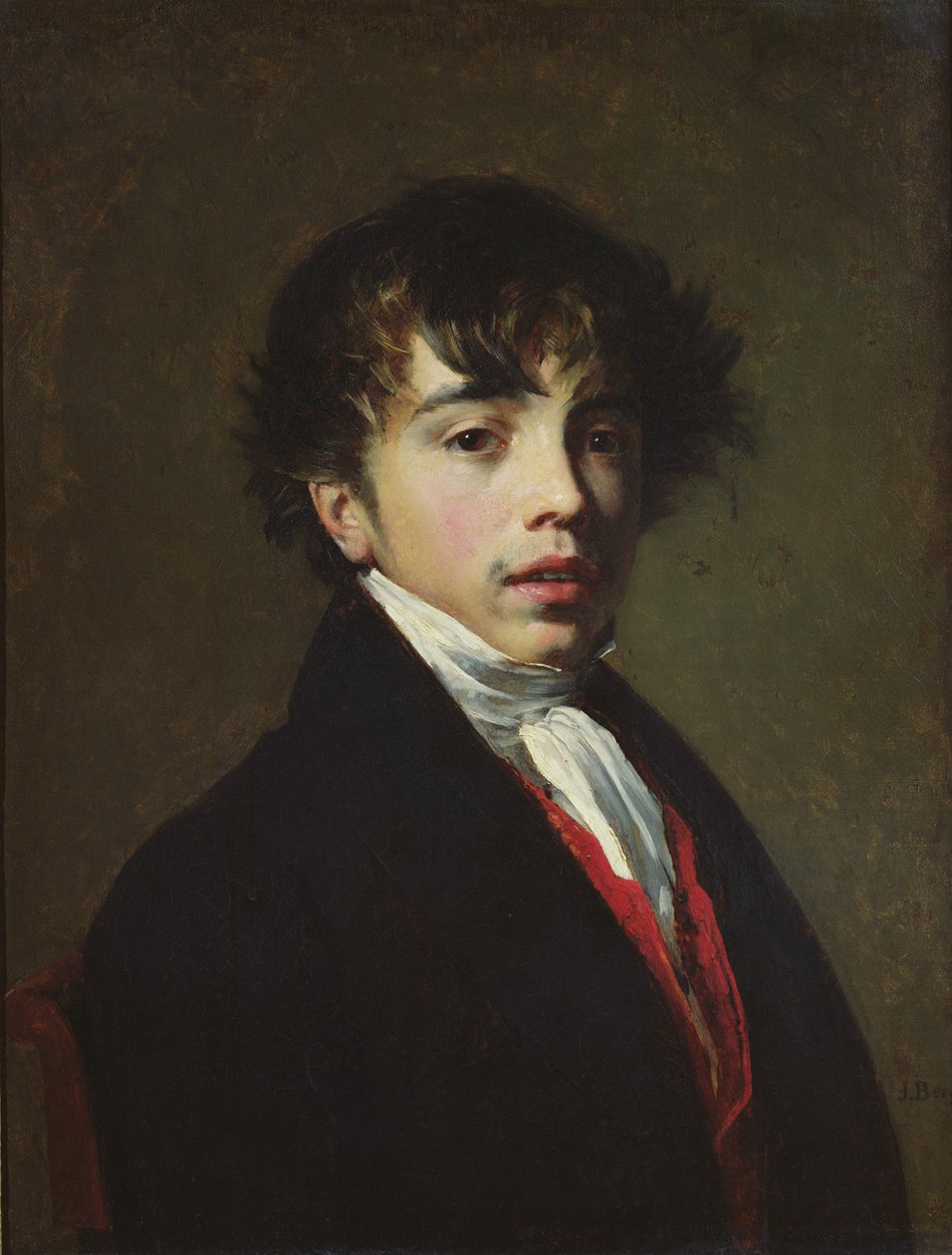 صورة لرجل ، c.1825 بواسطة جوزيف بيرغر