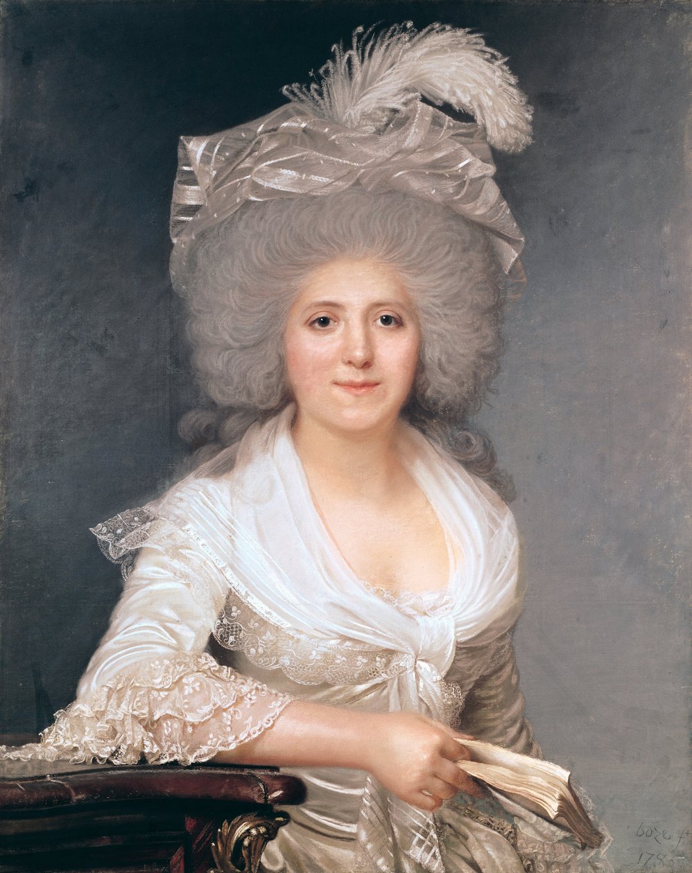 صورة مدام جين لويز هنرييت كامبان (1752-1822) 1786 بواسطة جوزيف بوز
