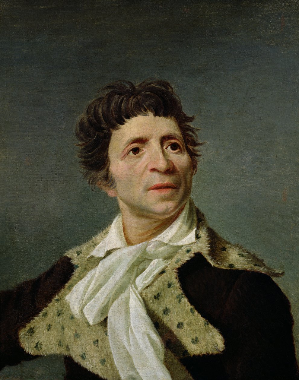 Portrait of Marat (1743-93) 1793  بواسطة جوزيف بوز