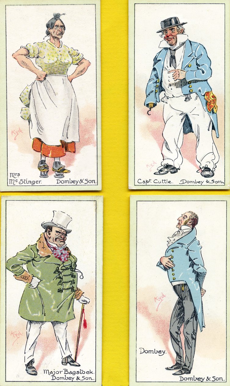 شخصيات من "Dombey und Son" ، بقلم تشارلز ديكنز ، 1923 بواسطة جوزيف كلايتون كلارك