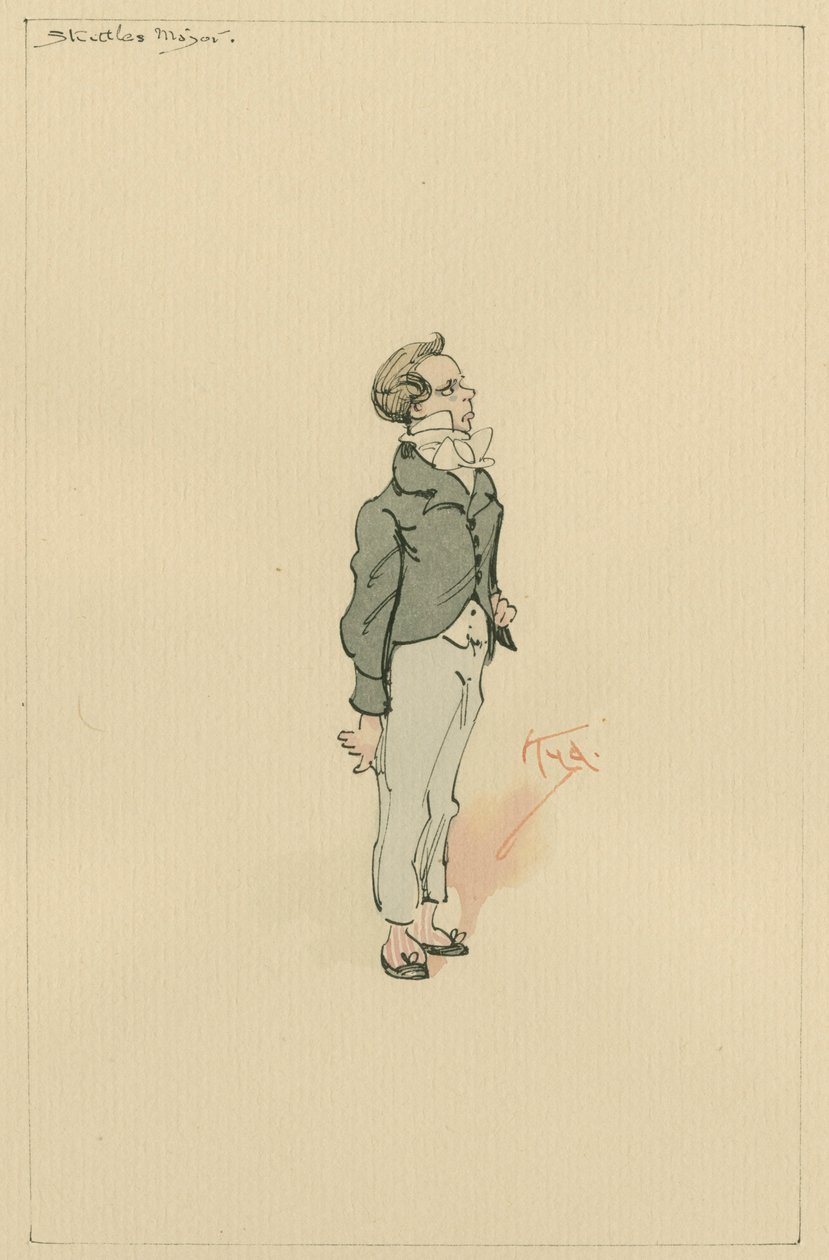 الألواح الرئيسية ، ج 1920s (قلم وحبر مع مرحاض على ورق) بواسطة جوزيف كلايتون كلارك