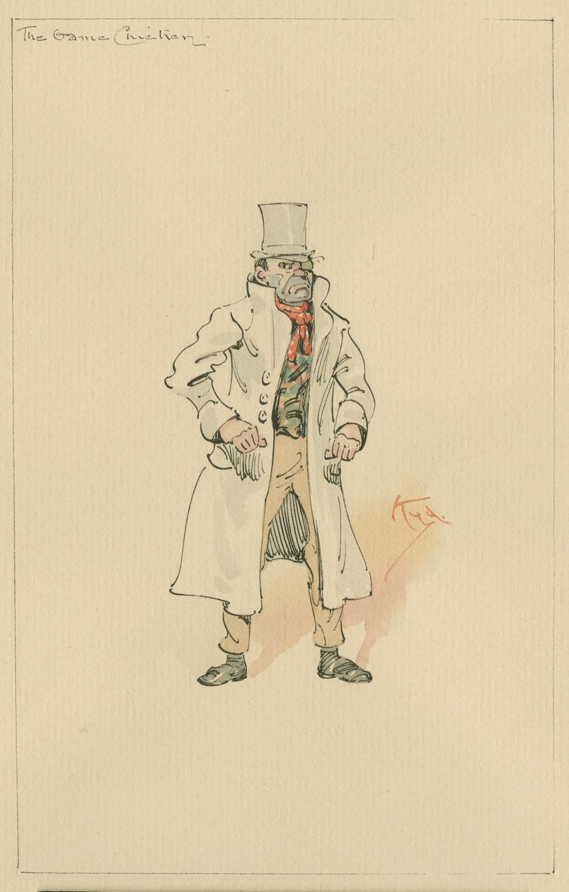 The Game Chicken ، c.1920s (قلم وحبر مع مرحاض على ورق) بواسطة جوزيف كلايتون كلارك