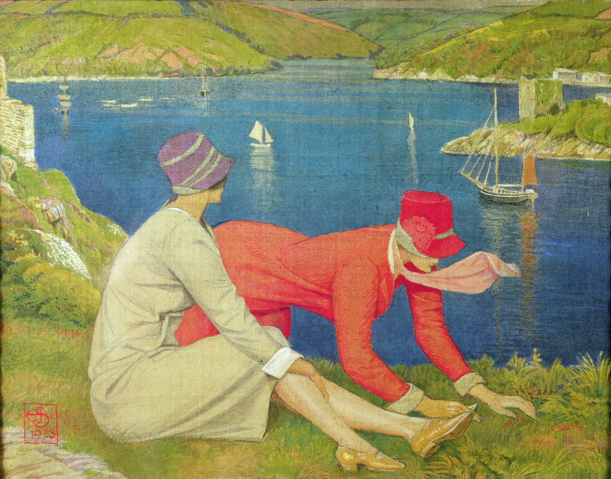 النباتيون ، 1928 (درجة الحرارة) بواسطة جوزيف إدوارد سوثال
