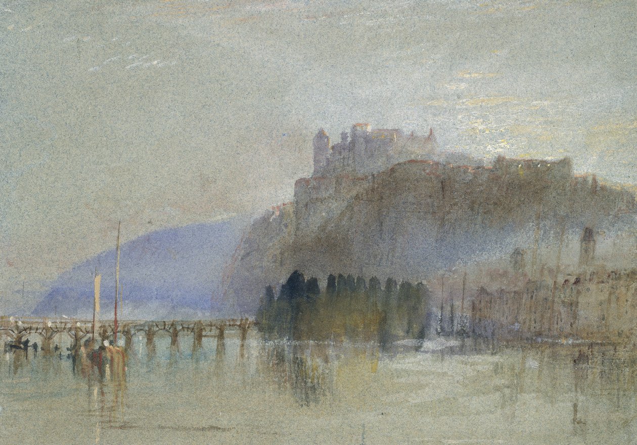 أمبواز ، ج. 1830 (ألوان مائية مع لون الجسم والقلم والحبر البني) بواسطة جوزيف مالورد وليام تورنر
