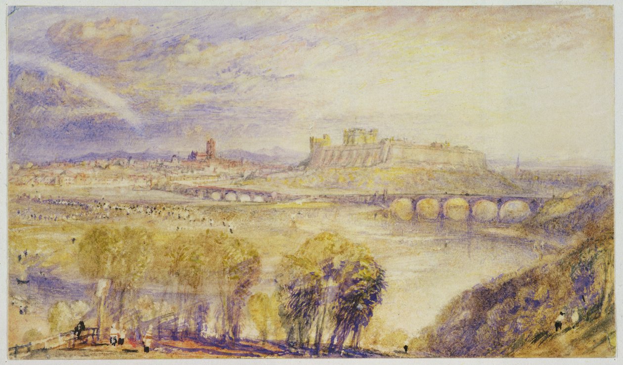 كارلايل ، c.1832 (مرحاض على ورق منسوج) بواسطة جوزيف مالورد وليام تورنر