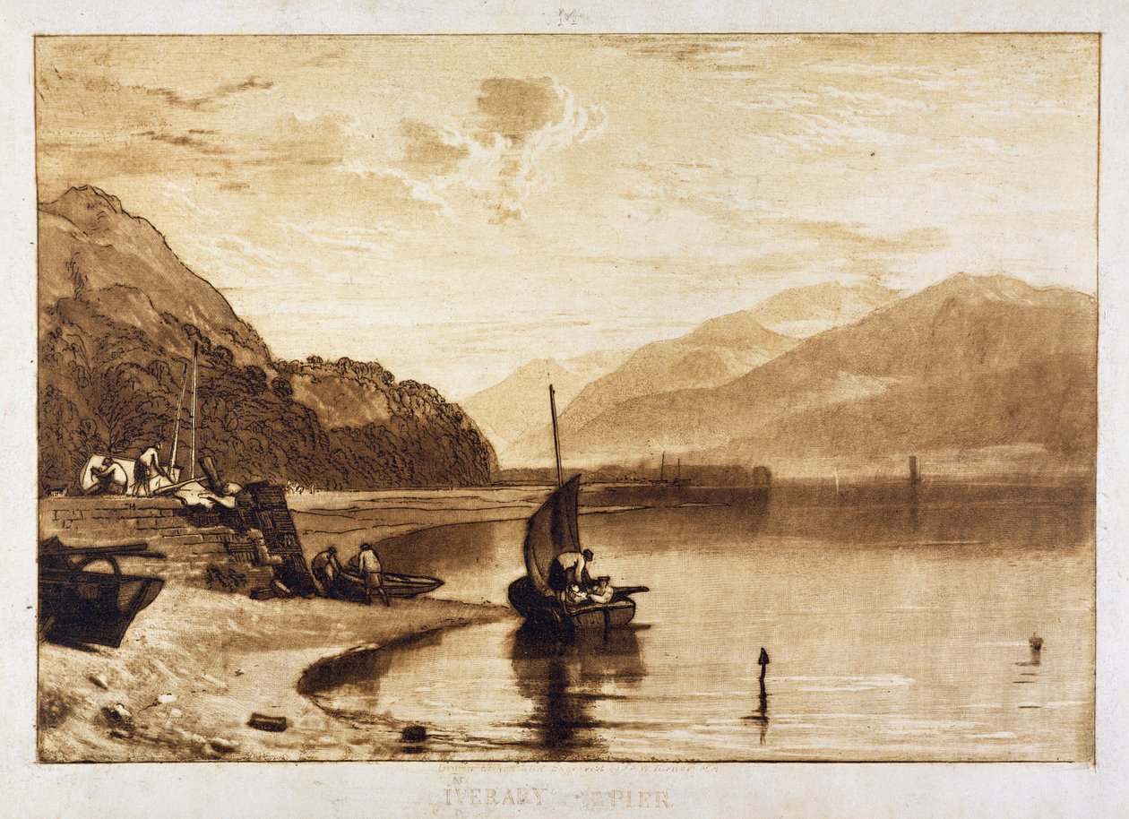 رصيف Inverary ، 1859-1861 بواسطة جوزيف مالورد وليام تورنر