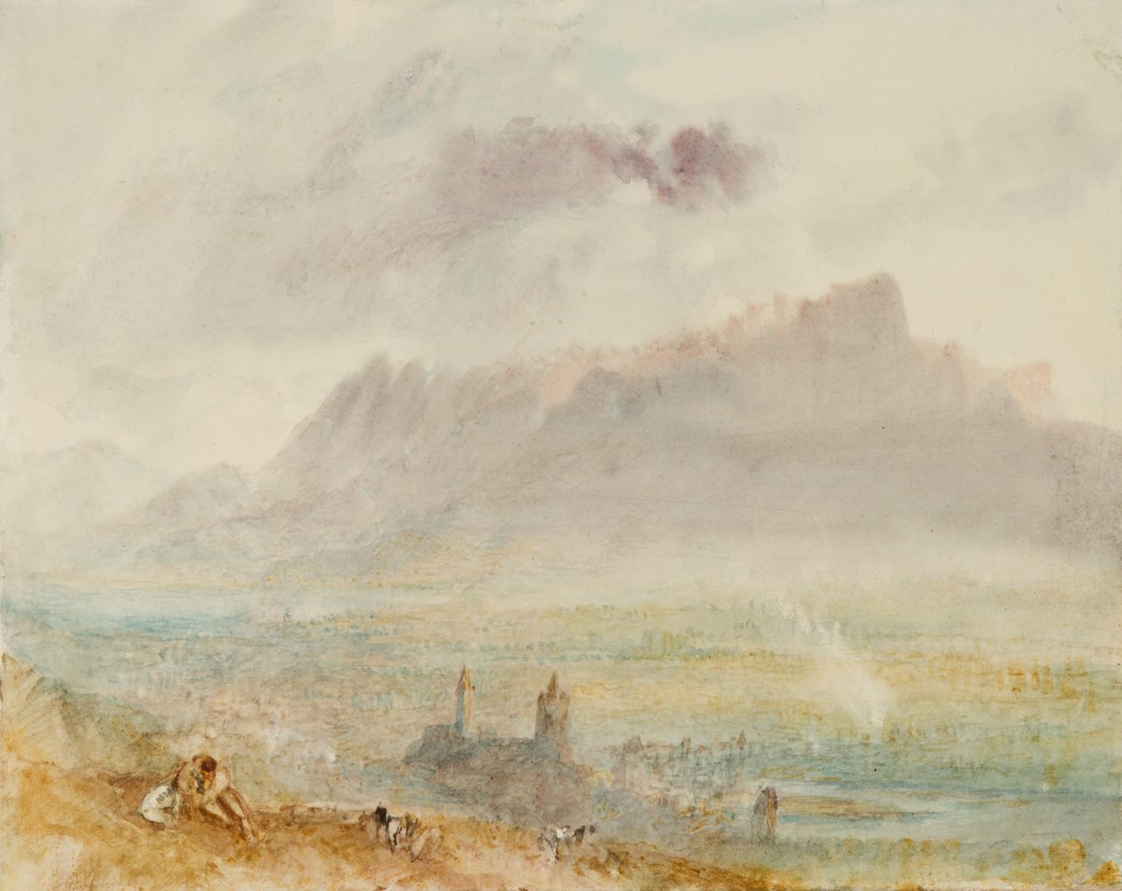 بحيرة ثون ، c.1838 بواسطة جوزيف مالورد وليام تورنر