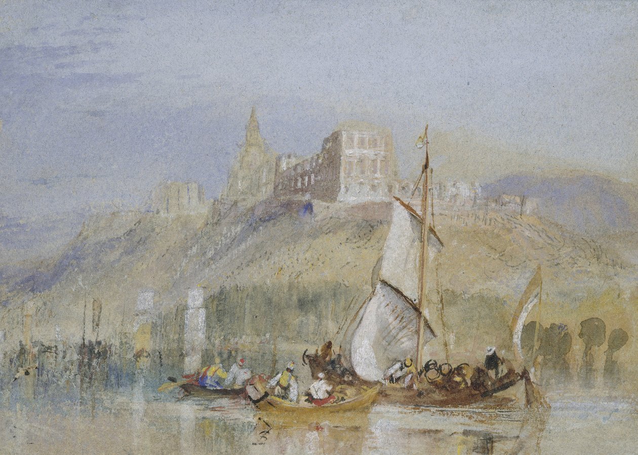 مونتجين ، ج. 1830 (ألوان مائية ذات ألوان وقلم وحبر أسود وبني) بواسطة جوزيف مالورد وليام تورنر