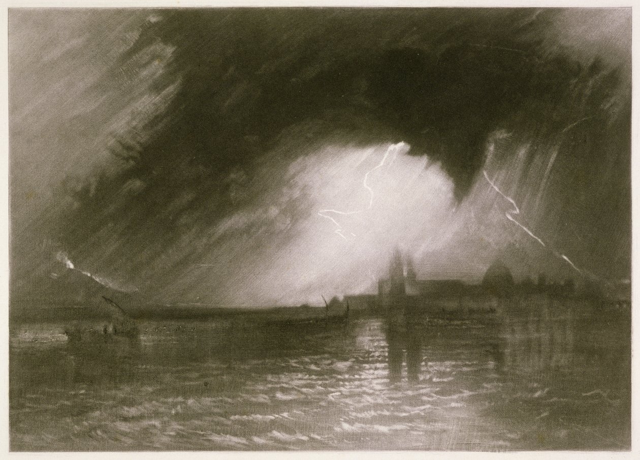 R.805c كاتانيا ، صقلية ، من "ليبر ليبر" ، نقشها الفنان ، c.1826 (mezzotint) بواسطة جوزيف مالورد وليام تورنر