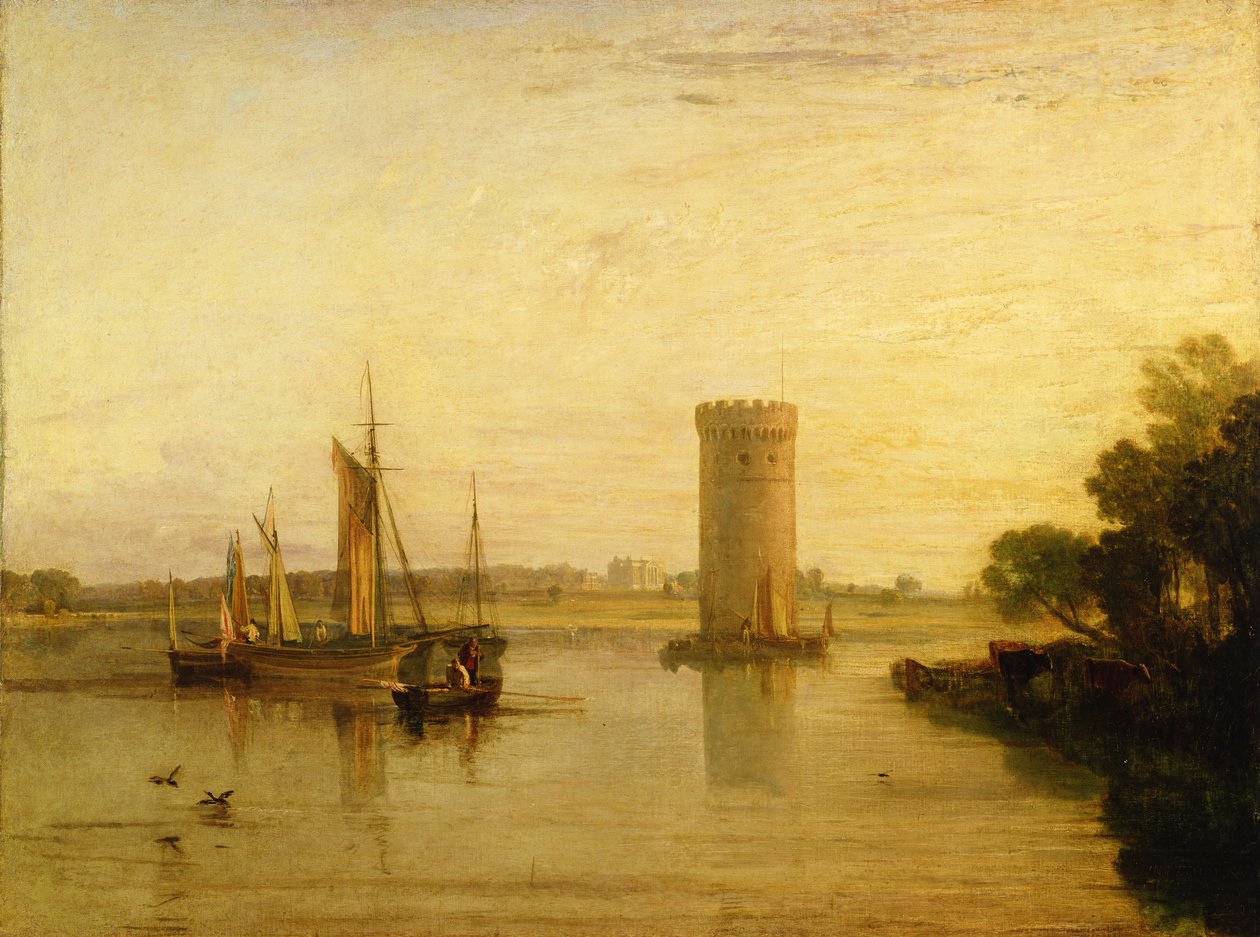 تيبي ، مقر السير ج. ج. ليستر ، بارت: كالم مورنينغ ، حوالي 1809 بواسطة جوزيف مالورد وليام تورنر