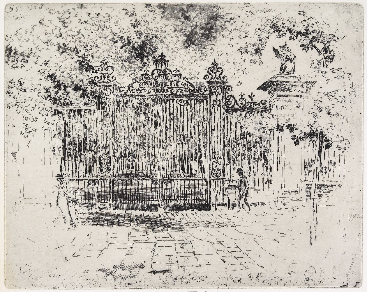 البوابة ، نزل Grey&39;s ، ج. 1903-1906 بواسطة جوزيف بينيل