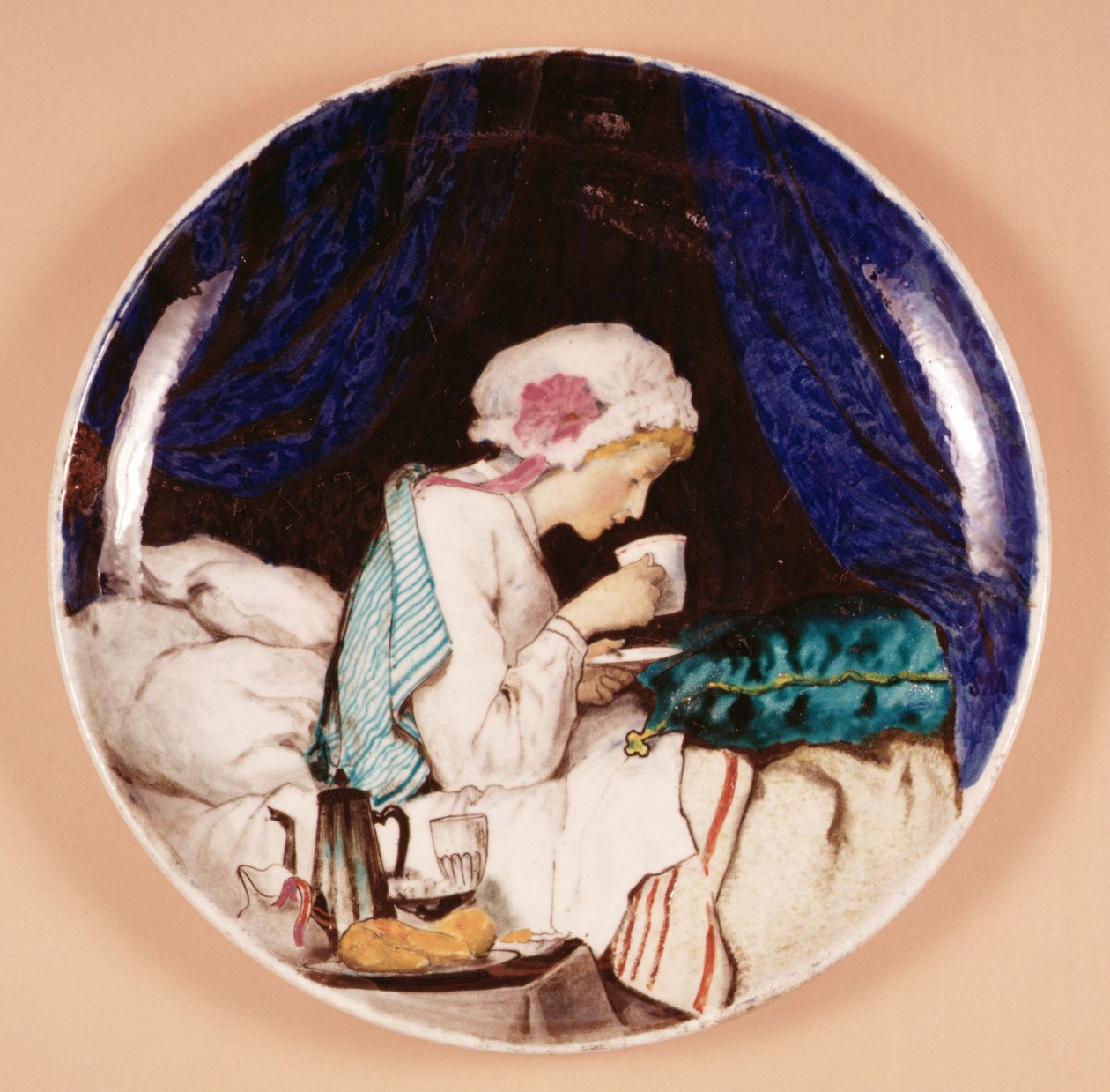 الطبق ج.1867 (الفخار المينا) بواسطة جوزيف ثيودور ديك