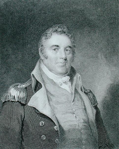 ريتشارد ديل (1756-1826) ، نقش بواسطة ريتشارد دبليو دودسون (1812-67) بعد نسخة من اللوحة الأصلية لجيمس بارتون لونجاكري (1794-1869) (نقش) بواسطة جوزيف (بعد) وود