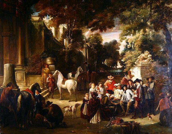 Fete Champetre (زيت على قماش) بواسطة جوزيف آن ليروي