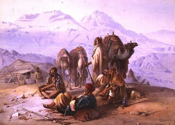 معسكر عربي بواسطة جوزيف أوستن بينويل