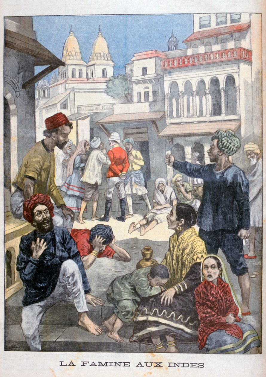 المجاعة في الهند ، 1900 بواسطة جوزيف بيلون