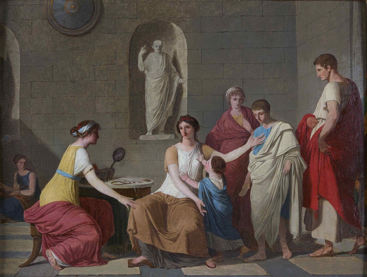 كورنيليا ، أم غراتشي ، ج. 1793. بواسطة جوزيف بنوا سوفيه