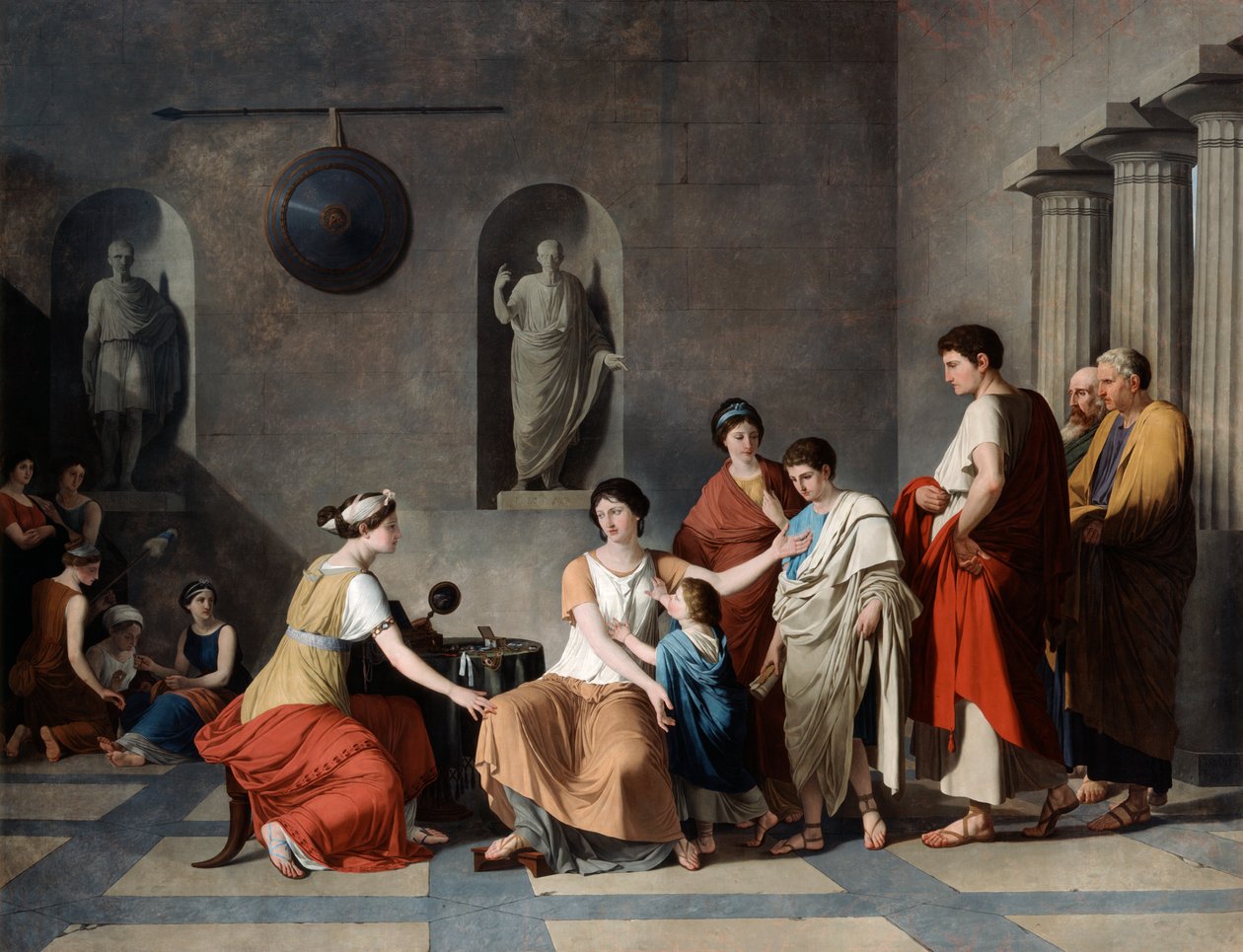 أم غراتشي ، c1780 بواسطة جوزيف بنوا سوفيه