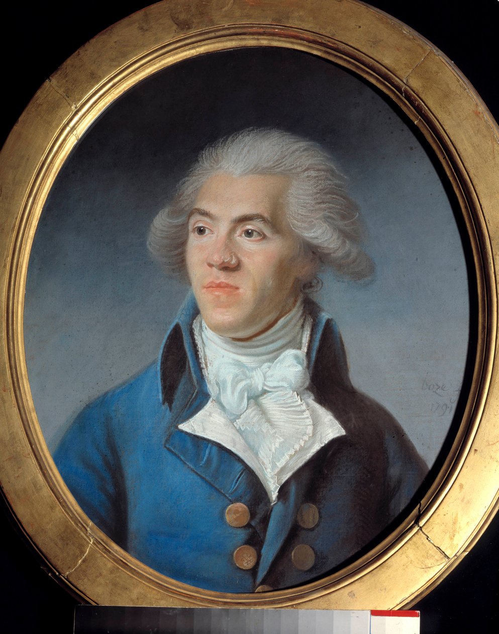 صورة أنطوان بيير جوزيف ماري بارناف ، محامي ، شخصية الثورة الفرنسية (1761-1793). باستيل جوزيف بوز (1744-1826) بواسطة جوزيف بوز