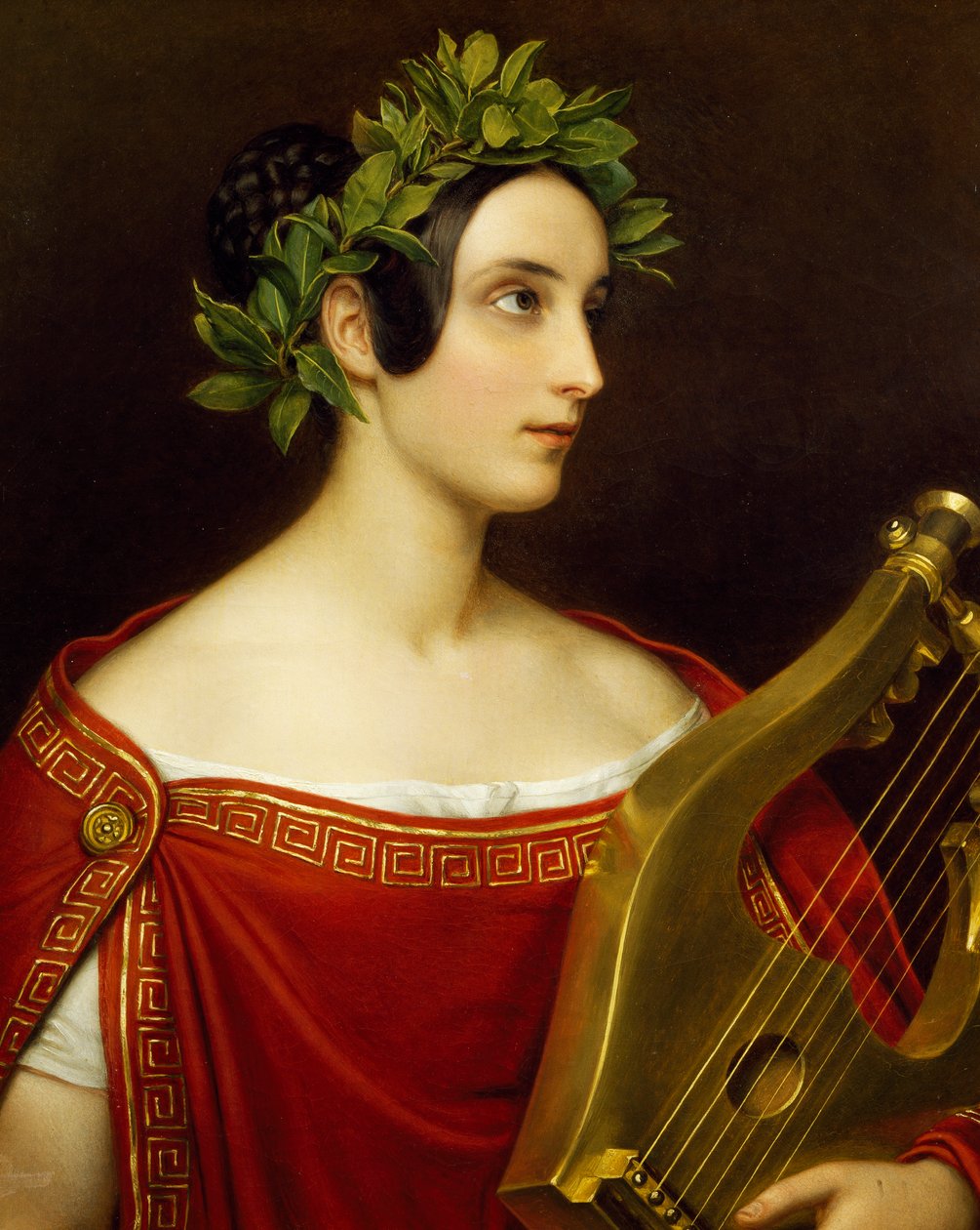 السيدة تيريزا سبنس في دور Sappho بواسطة جوزيف كارل ستيلر