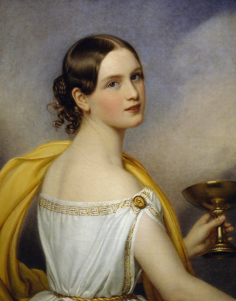 Portrait of Antonia Wallinger بواسطة جوزيف كارل ستيلر