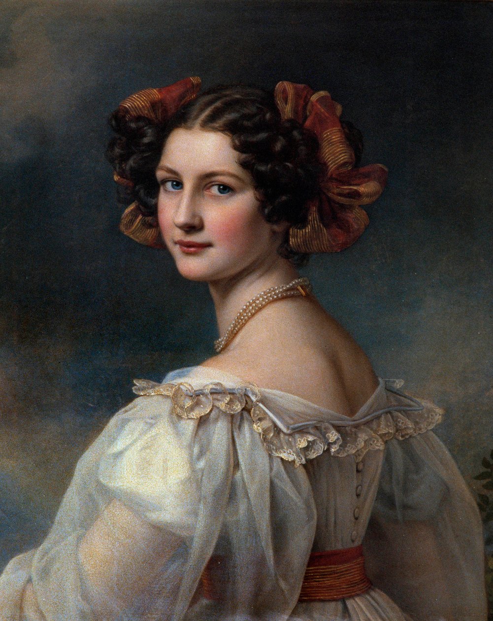 صورة لأوغسطينوس رسم جوزيف كارل شتايلر (1781-1858) ميونيخ القرن التاسع عشر. شاتو دي نيمفنبورغ بواسطة جوزيف كارل ستيلر