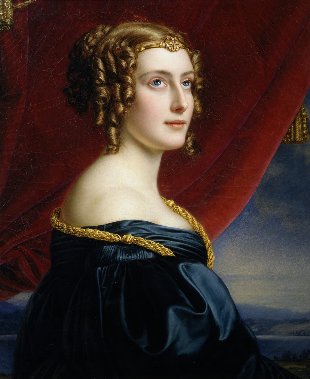 Portrait of Lady Jane Ellenborough بواسطة جوزيف كارل ستيلر