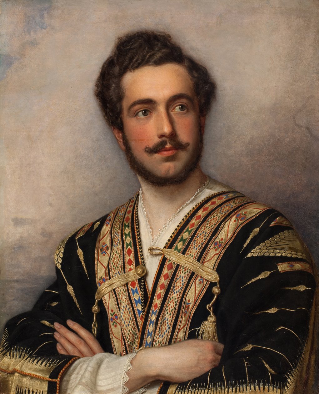 صورة للأمير غريغوري غريغوريفيتش غاغارين 1810-1893 ، 1837-1839. بواسطة جوزيف كارل ستيلر