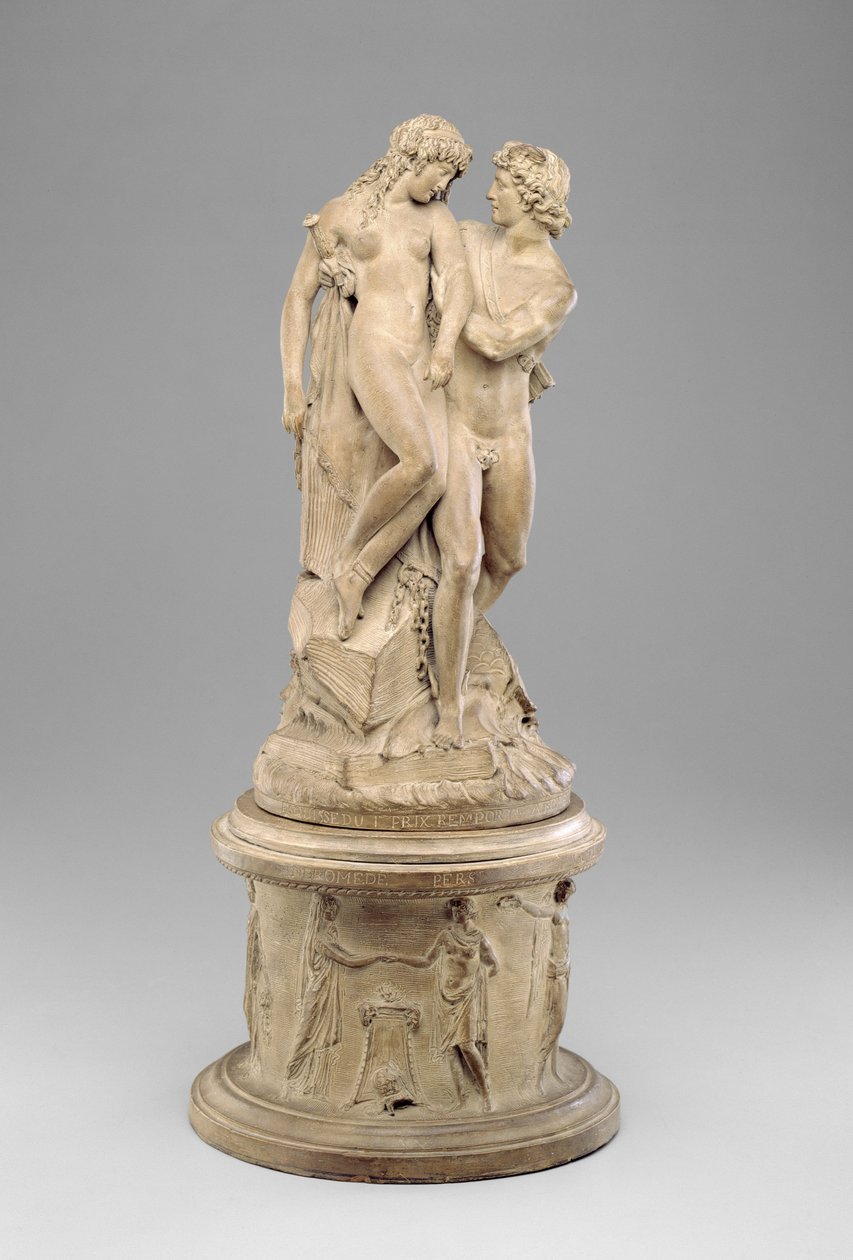 Perseus إنقاذ أندروميدا ، حوالي عام 1786 (الطين) بواسطة جوزيف شينارد
