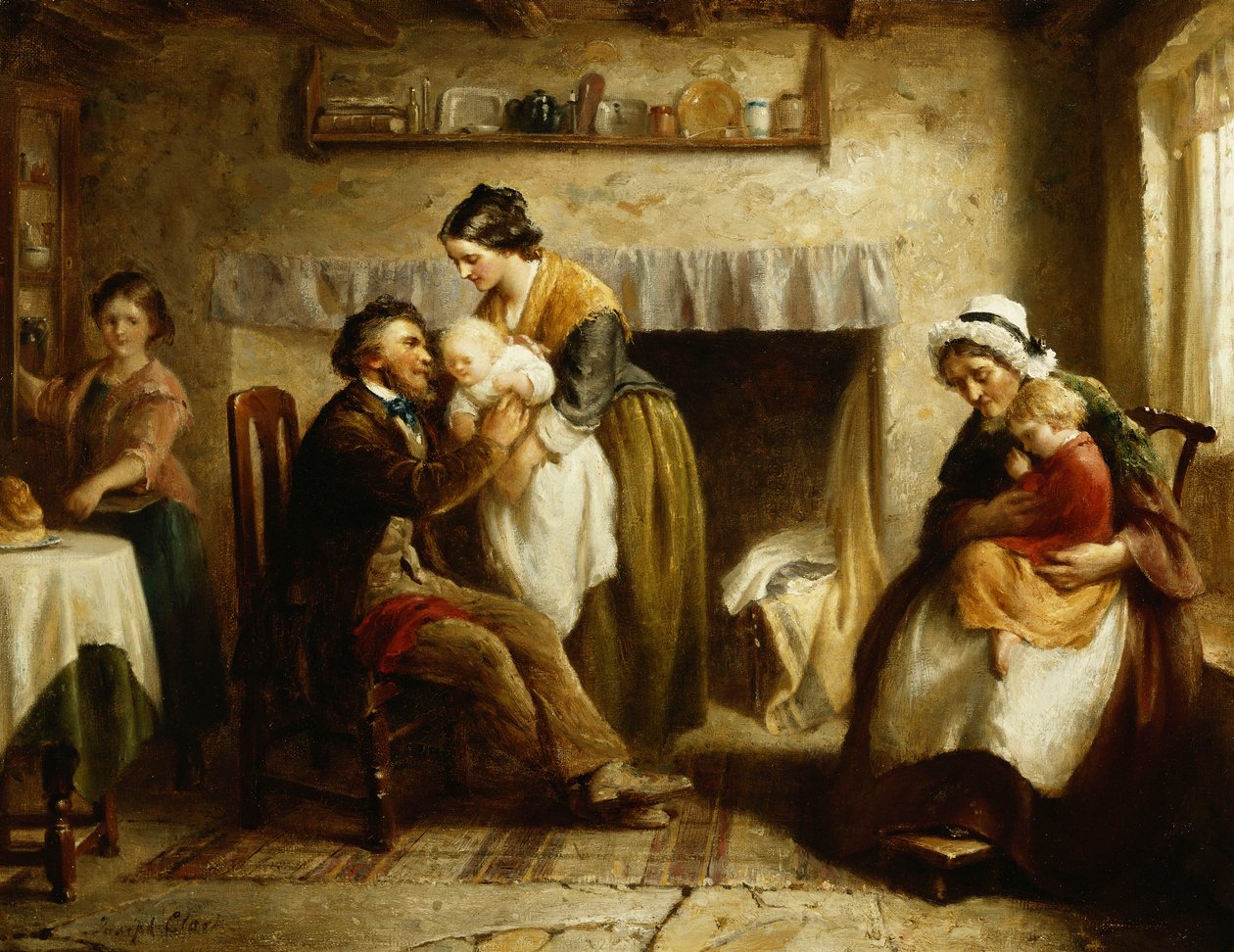 زيارة الأجداد ، بواسطة جوزيف كلارك