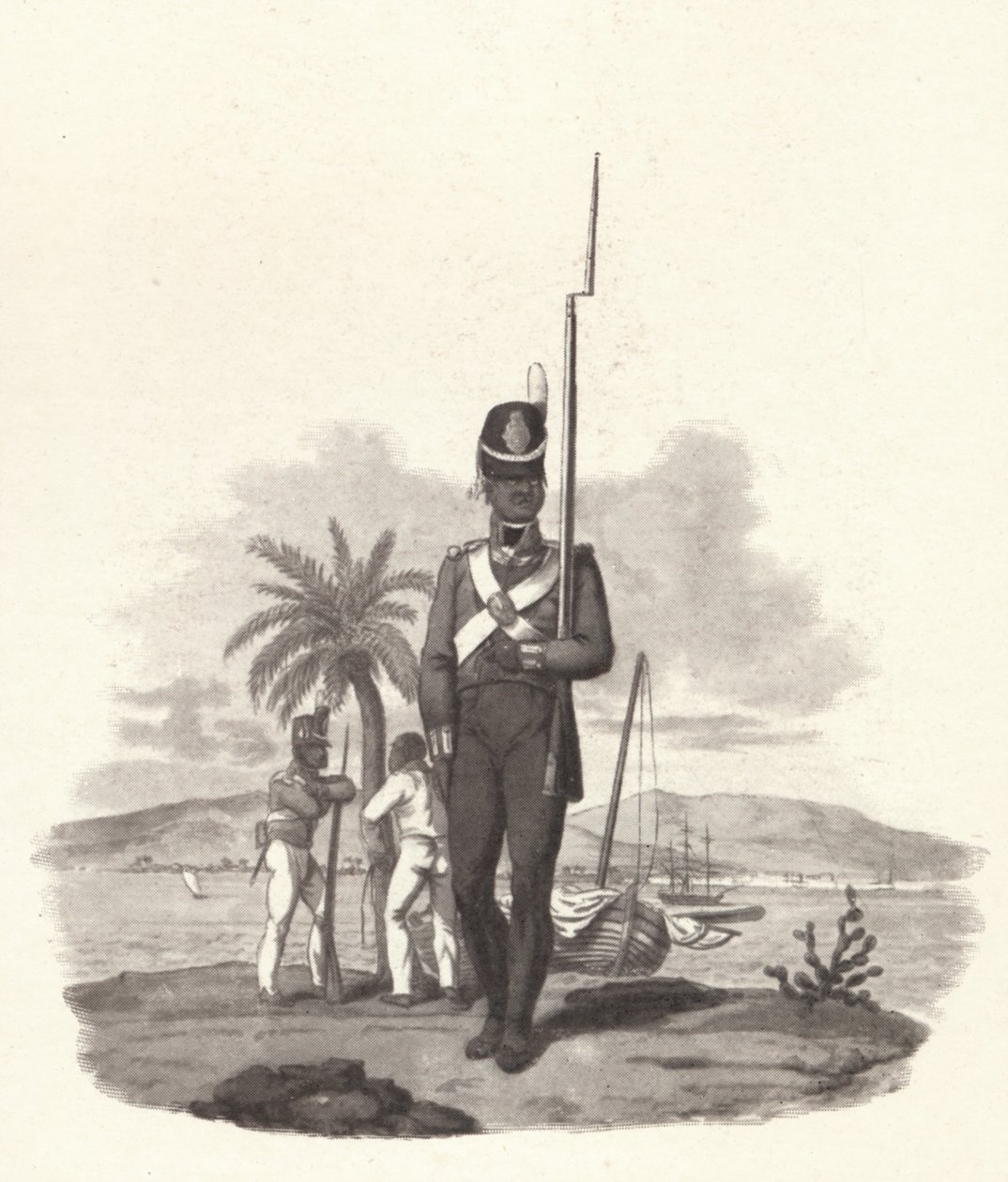 جندي خاص من فوج غرب الهند الخامس ، c1812 1909 بواسطة جوزيف قسطنطين ستادلر