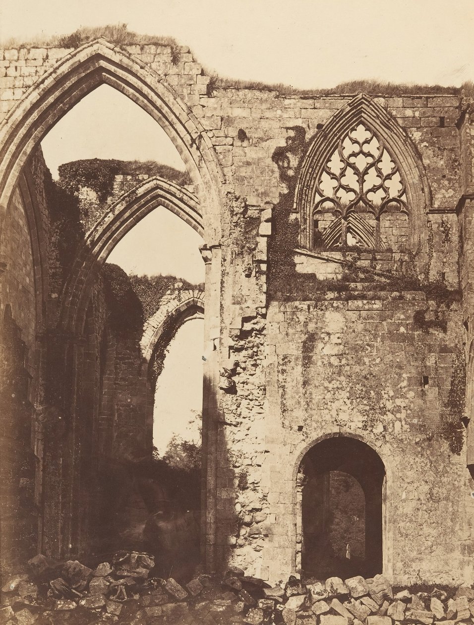 بولتون بريوري. من الجنوب ، 1850. بواسطة جوزيف كوندال