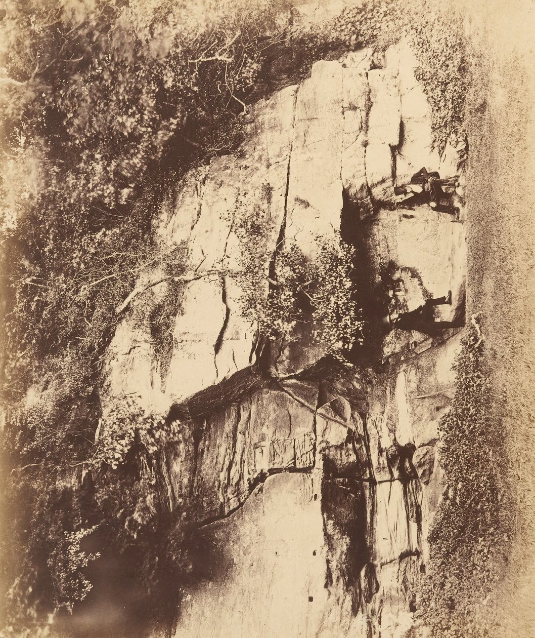 دير النوافير. صخرة الصدى ، 1850. بواسطة جوزيف كوندال