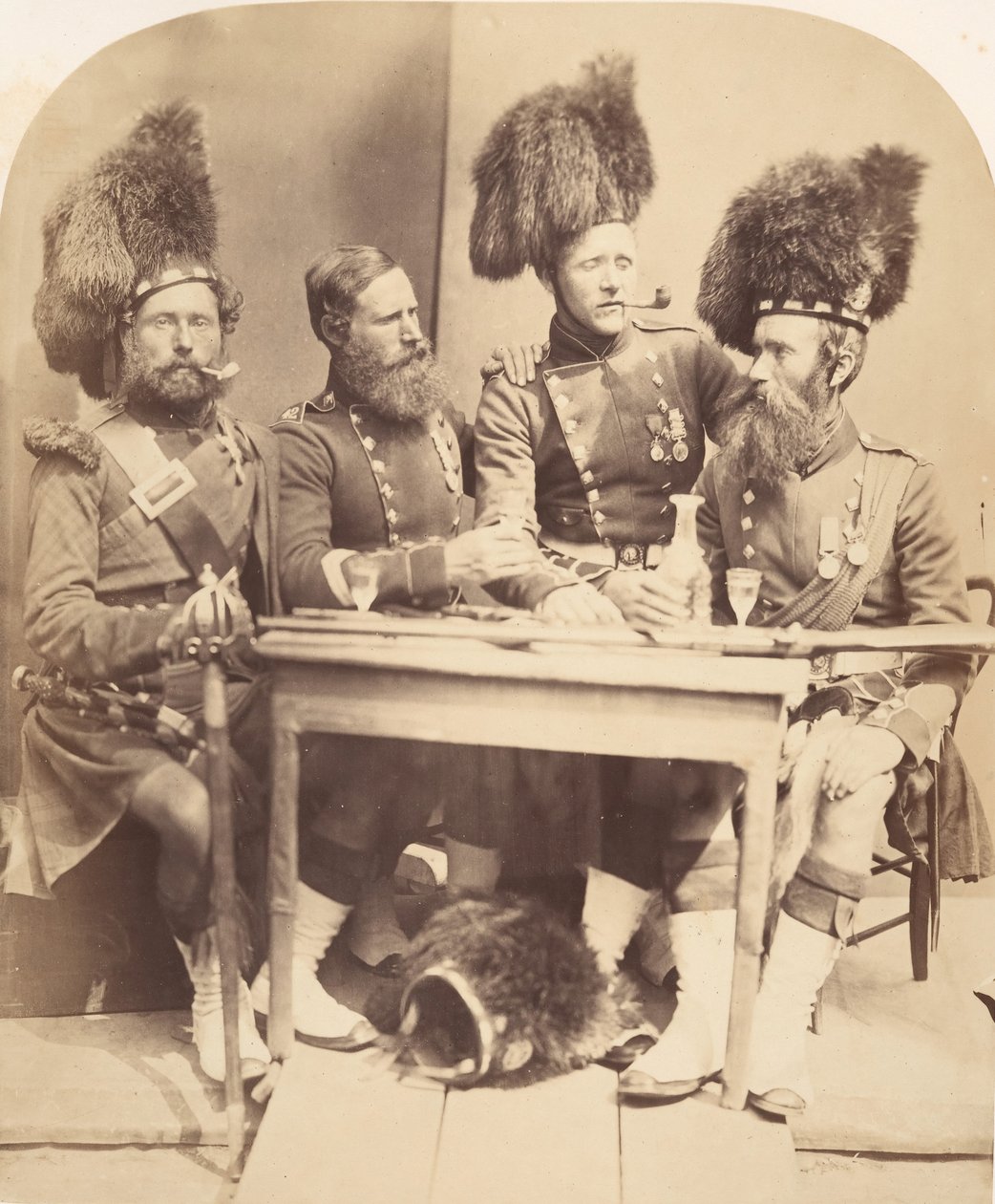 هايلاندرز ، 1856. بواسطة جوزيف كوندال