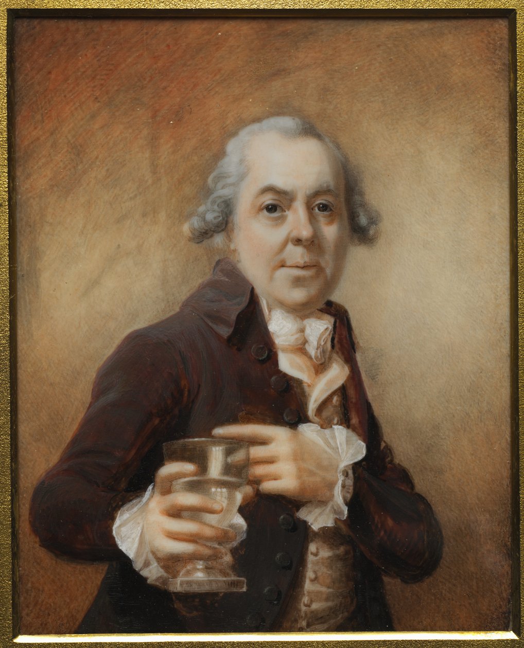 صورة لرجل يحمل كأسًا ، ج. 1780s. بواسطة جوزيف دانيال