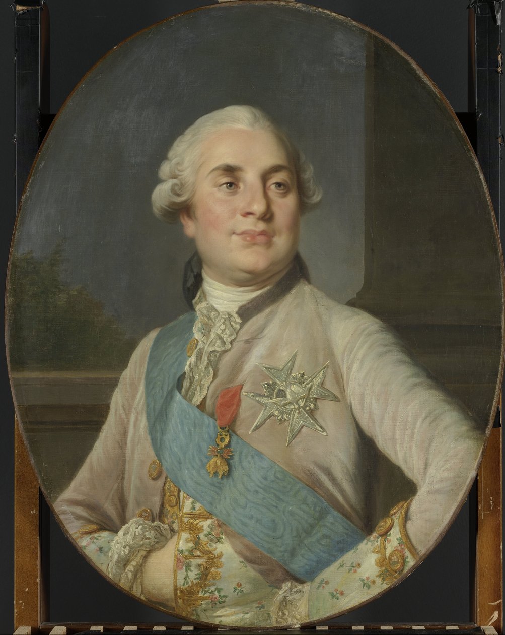 صورة لويس السادس عشر ملك فرنسا لويس السادس عشر (1754-1793) ملك فرنسا بواسطة جوزيف دوبليسيس (ورشة عمل)