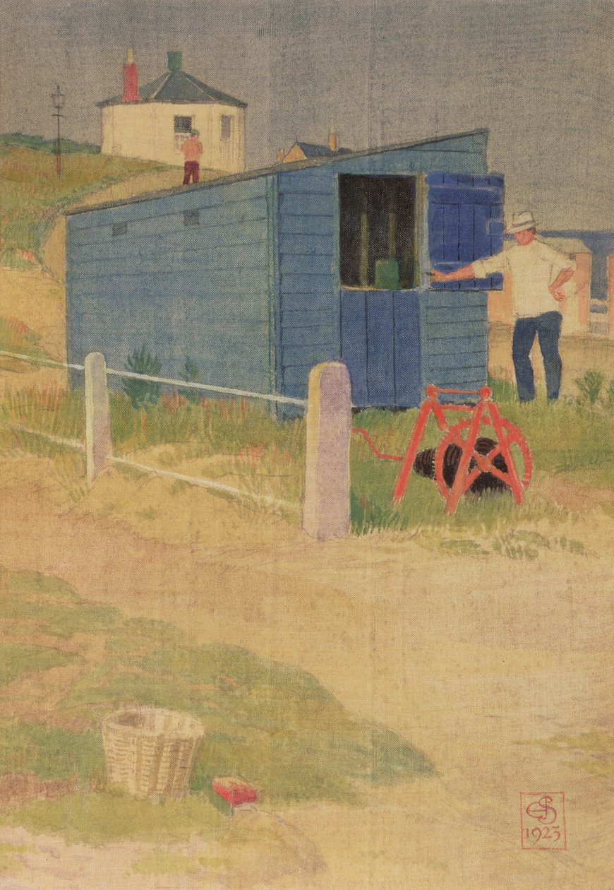 السقيفة الزرقاء ، 1923 بواسطة جوزيف إدوارد سوثال