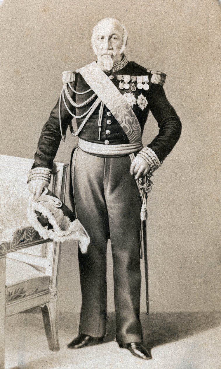 صورة شخصية للماريشال الكونت ريجنو للقديس جان دانجيلي (1794-1870). صورة بريفوت بواسطة جوزيف أوسبي بريفوت