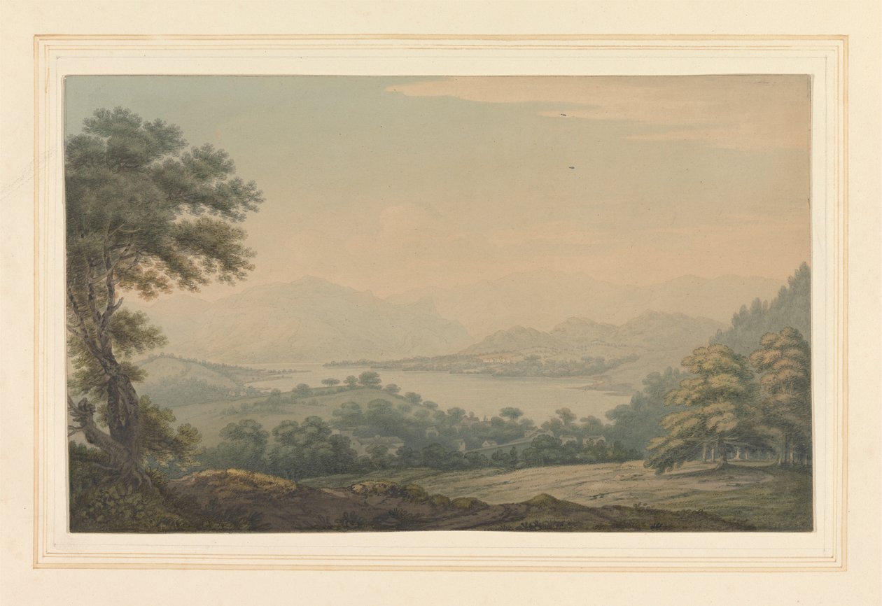 الطرف السفلي من Ullswater بواسطة جوزيف فارينجتون