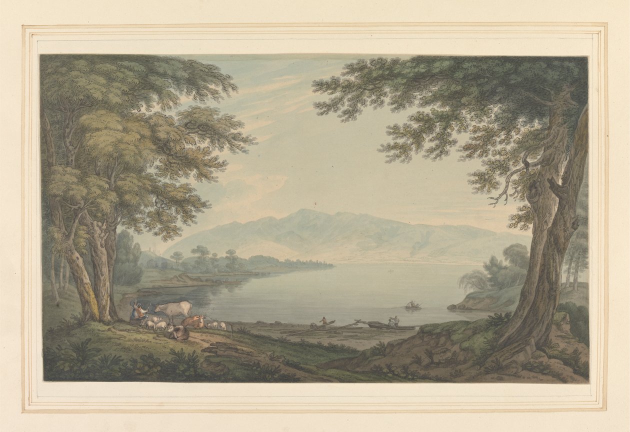 Skiddaw و Derwent المياه بواسطة جوزيف فارينجتون